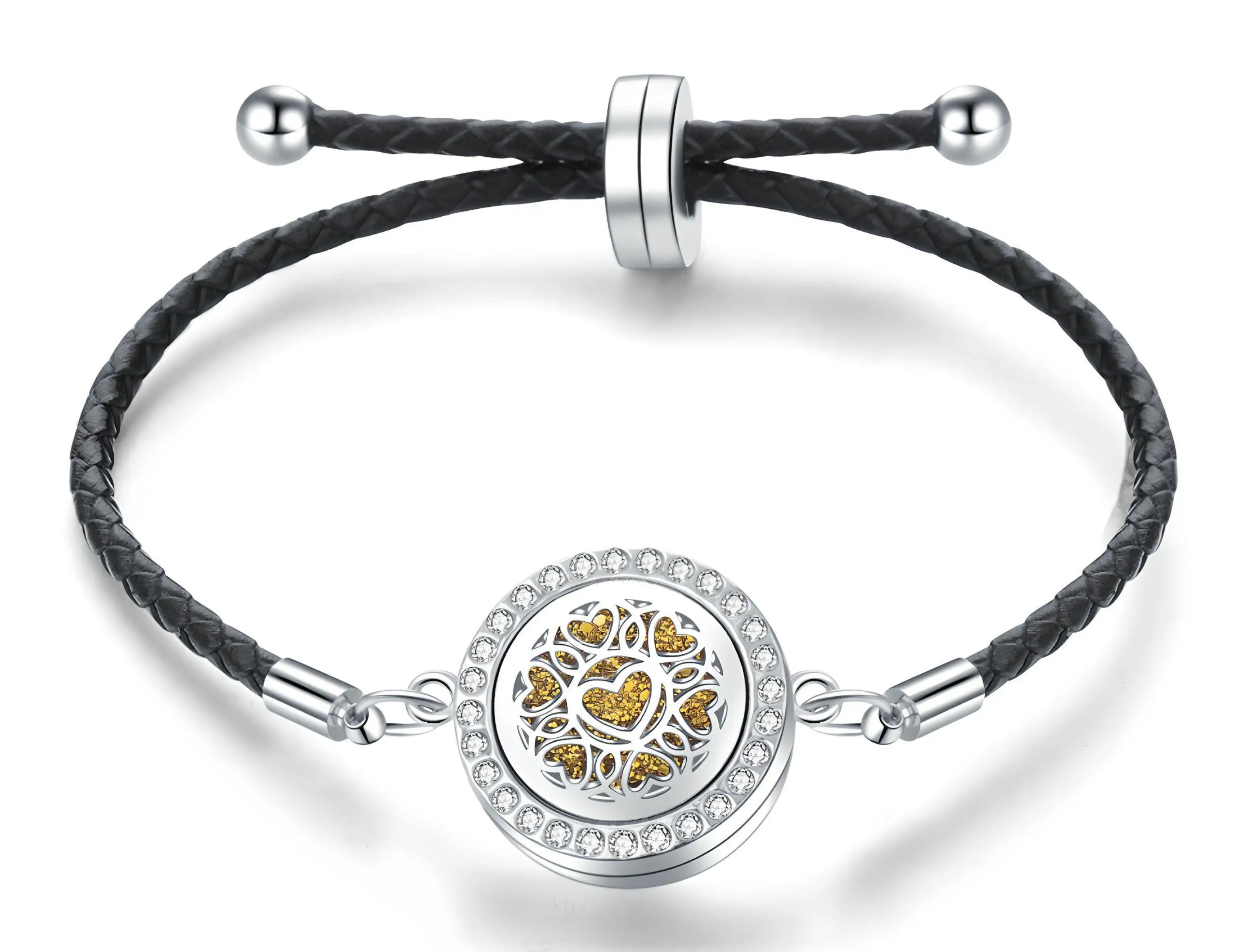 Aromatherapy Bracelet - RainVibes - Heart